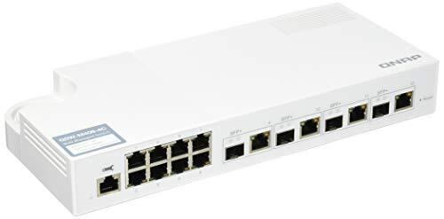 QNAP QSW-M408-4C Ethernet Switch - 8 Ports - Manageable - 2 Layer Supported -