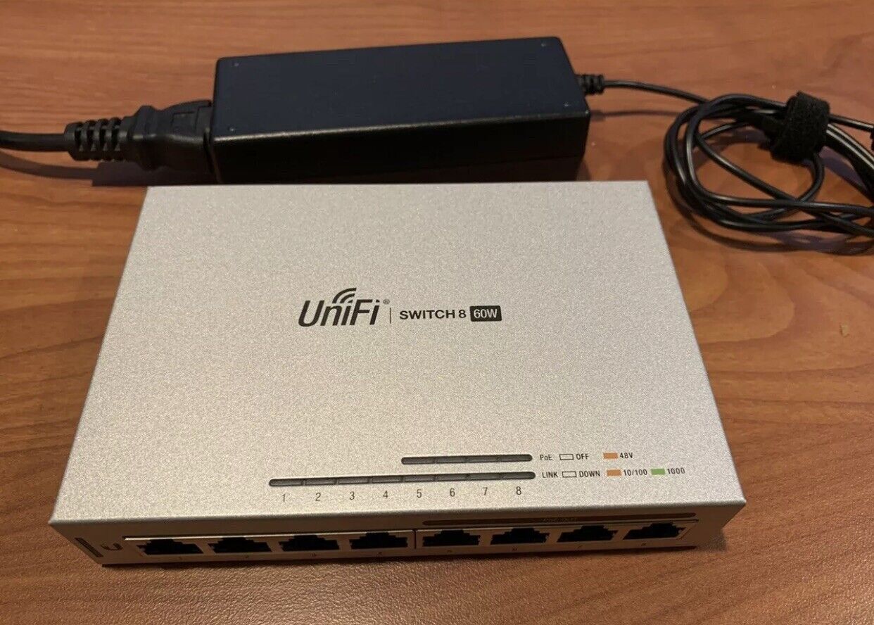 Ubiquiti UniFi Switch Ethernet Switch (US-8-60W)