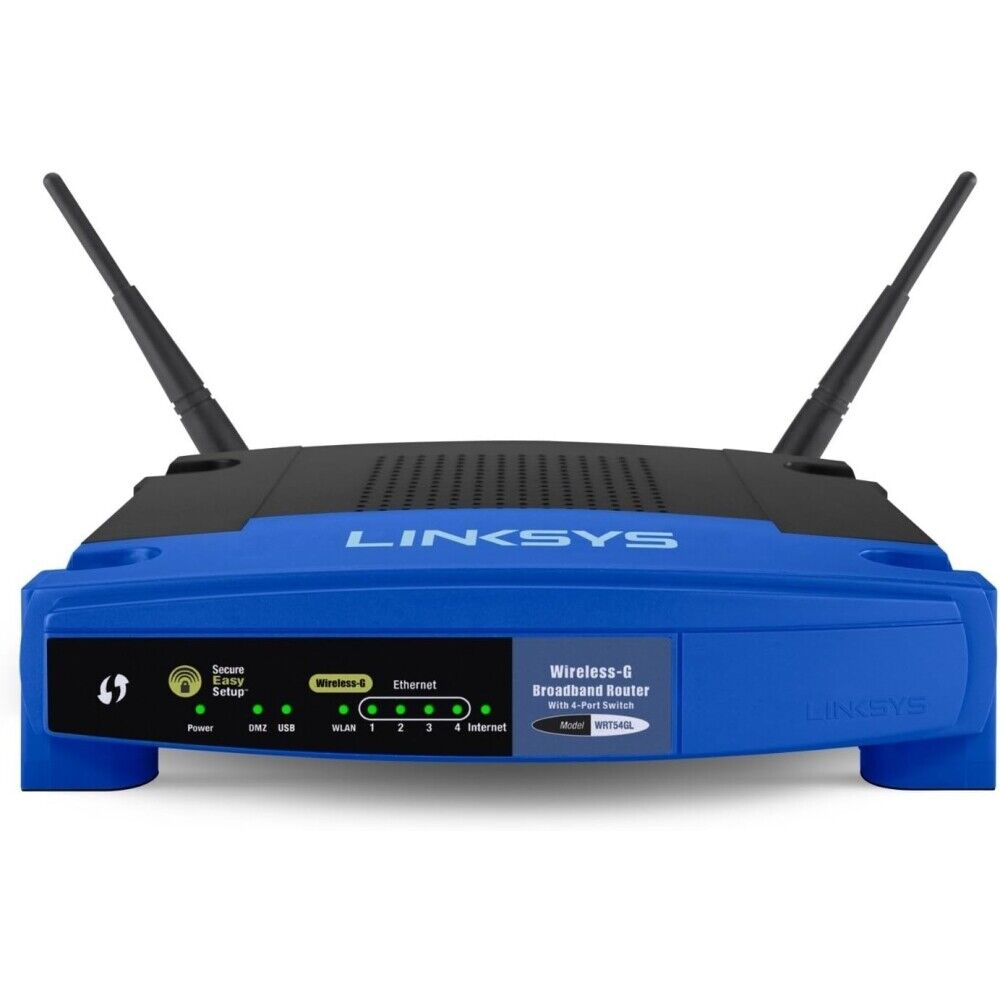 Linksys SpeedBooster Wifi Wireless-G Router WRT54GS - New in Box