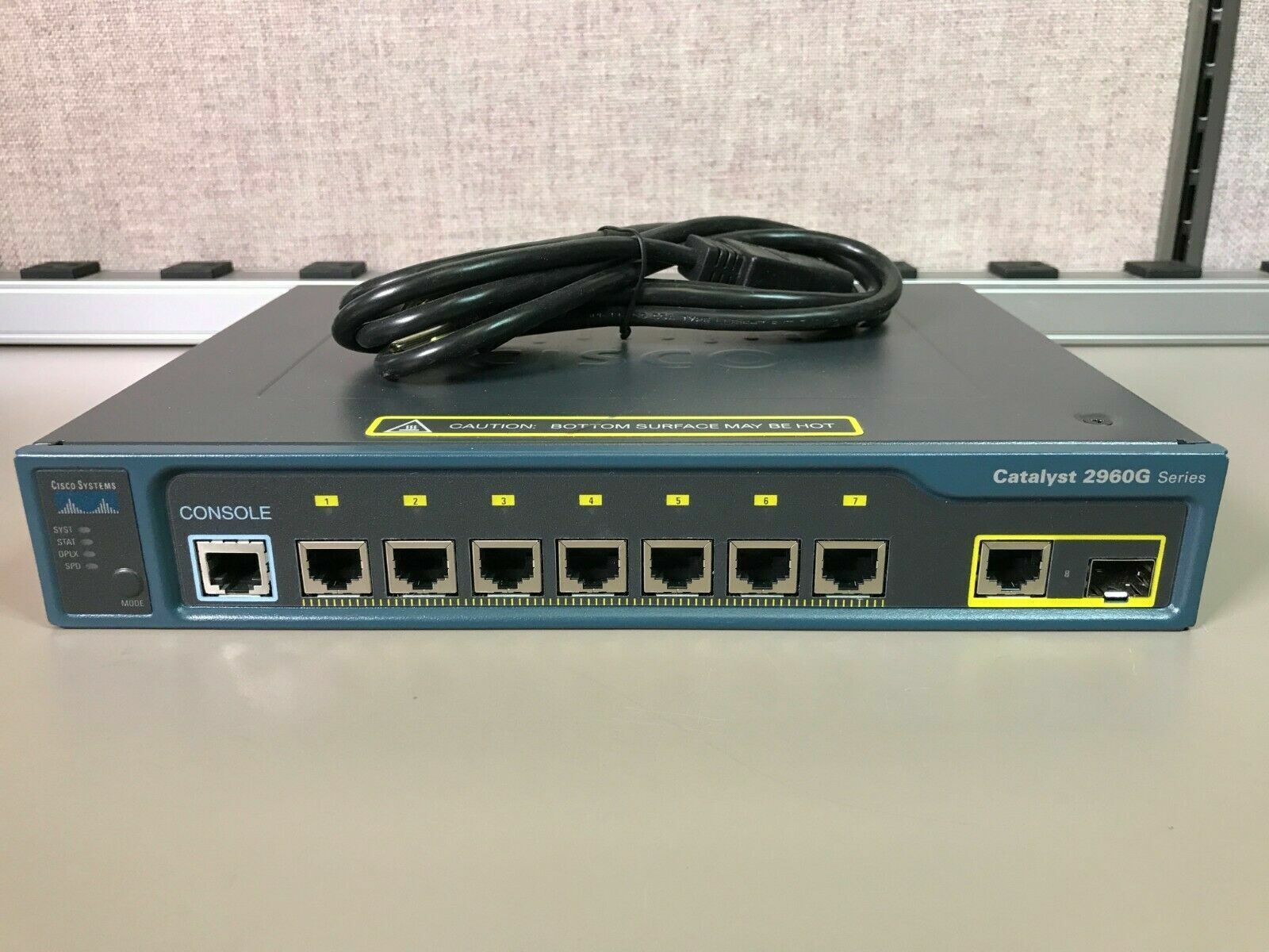 Cisco WS-C2960G-8TC-L Gigabit Ethernet Switch 2960G *1-Year Warranty 