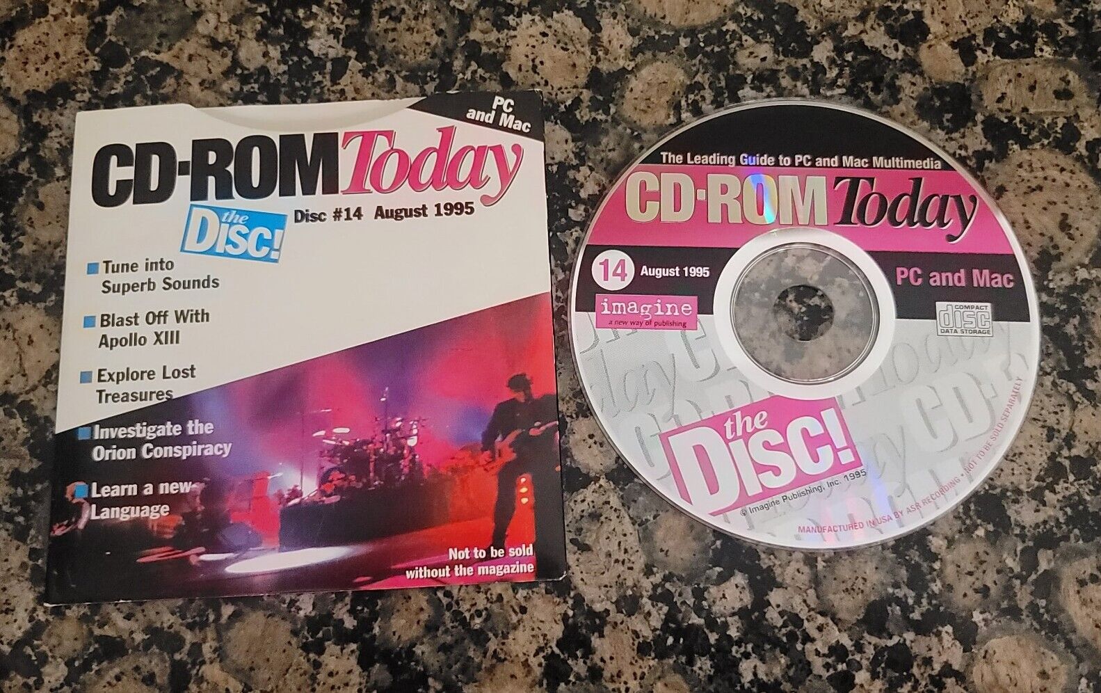 CD ROM TODAY # 14 - August 1995 - Software, Game, Freeware Shareware Demos
