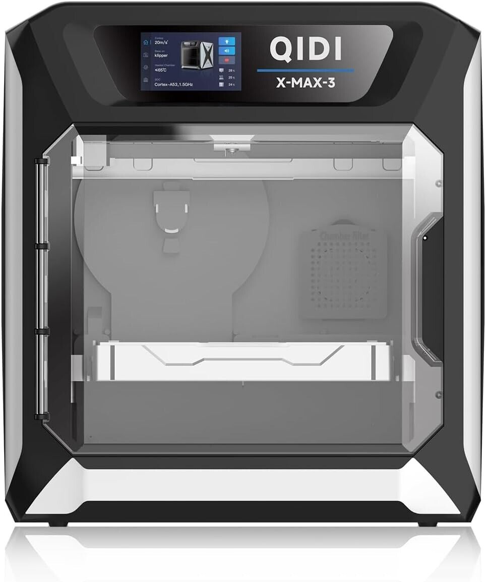 QIDI MAX3 3D Printer,All-Around Large Size 3D Printers,600mm/s Fast Print,High