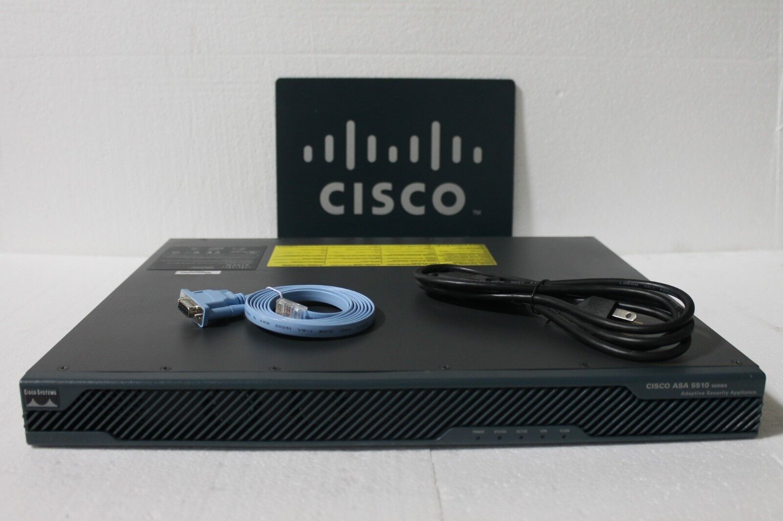 Cisco ASA5510-SEC-BUN-K9 Security Plus Firewall Unlimited Inside Hosts 1GB DRAM