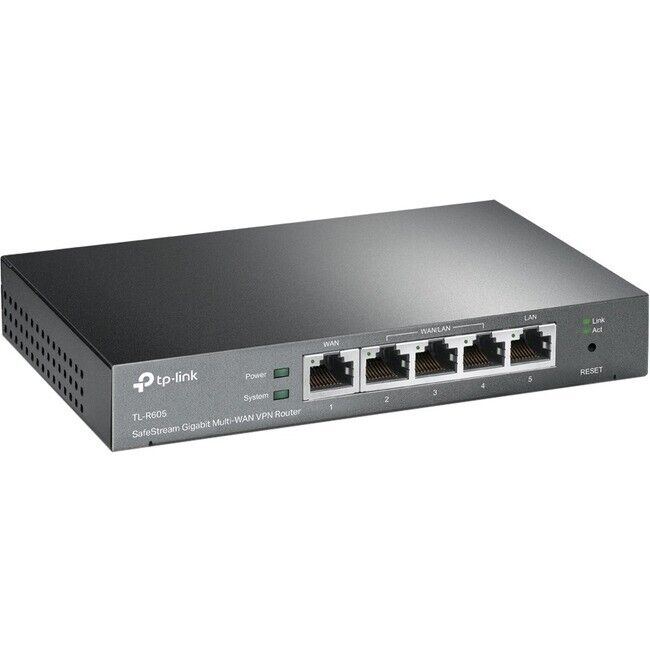 TP-Link ER605 Multi-WAN Wired VPN Router Limited Lifetime Warranty