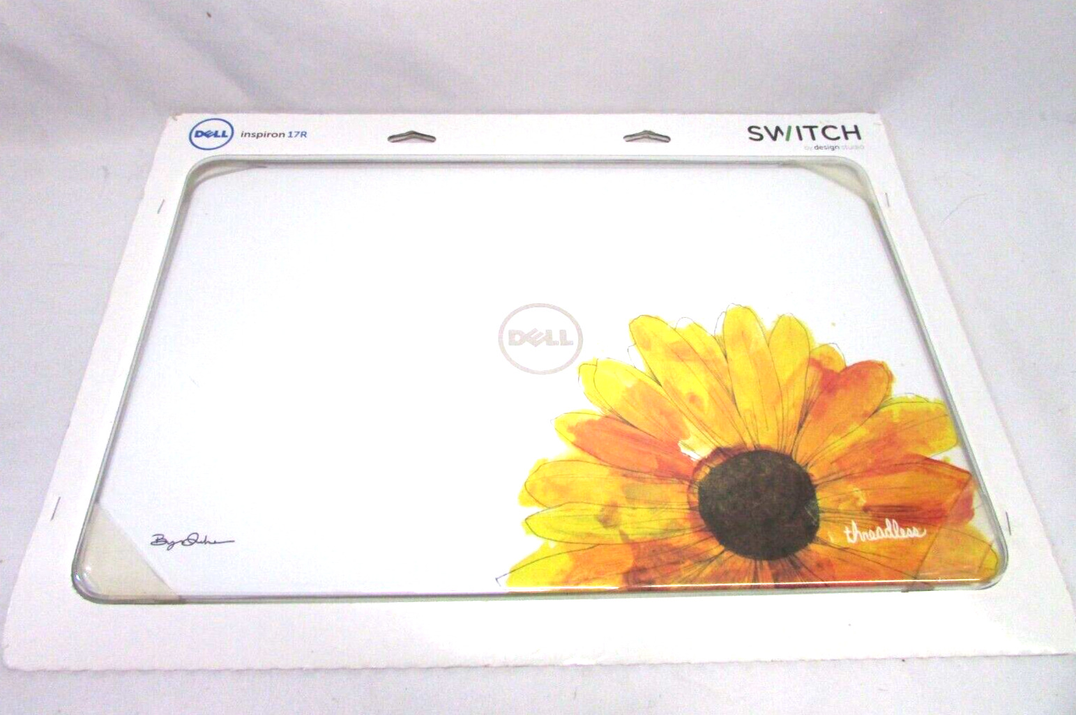 NEW SWITCH LID COVER FOR DELL INSPIRON 17R NOTEBOOK SUNFLOWER by Design Studio