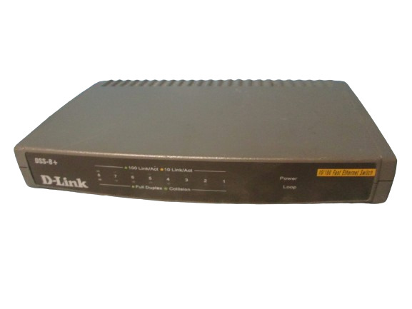 D-Link DSS-8+ 8-Port 10/100 Fast Ethernet Switch Network