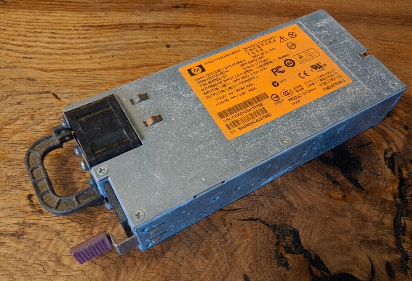 HP 506822-101 750W Platinum Switching Power Supply - DPS-750RB