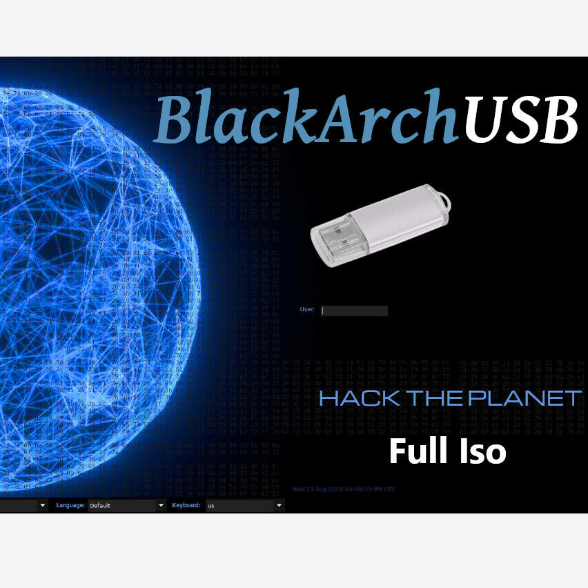 BlackArch USB Flash Drive White Hat Hacking Tool Kit 2024