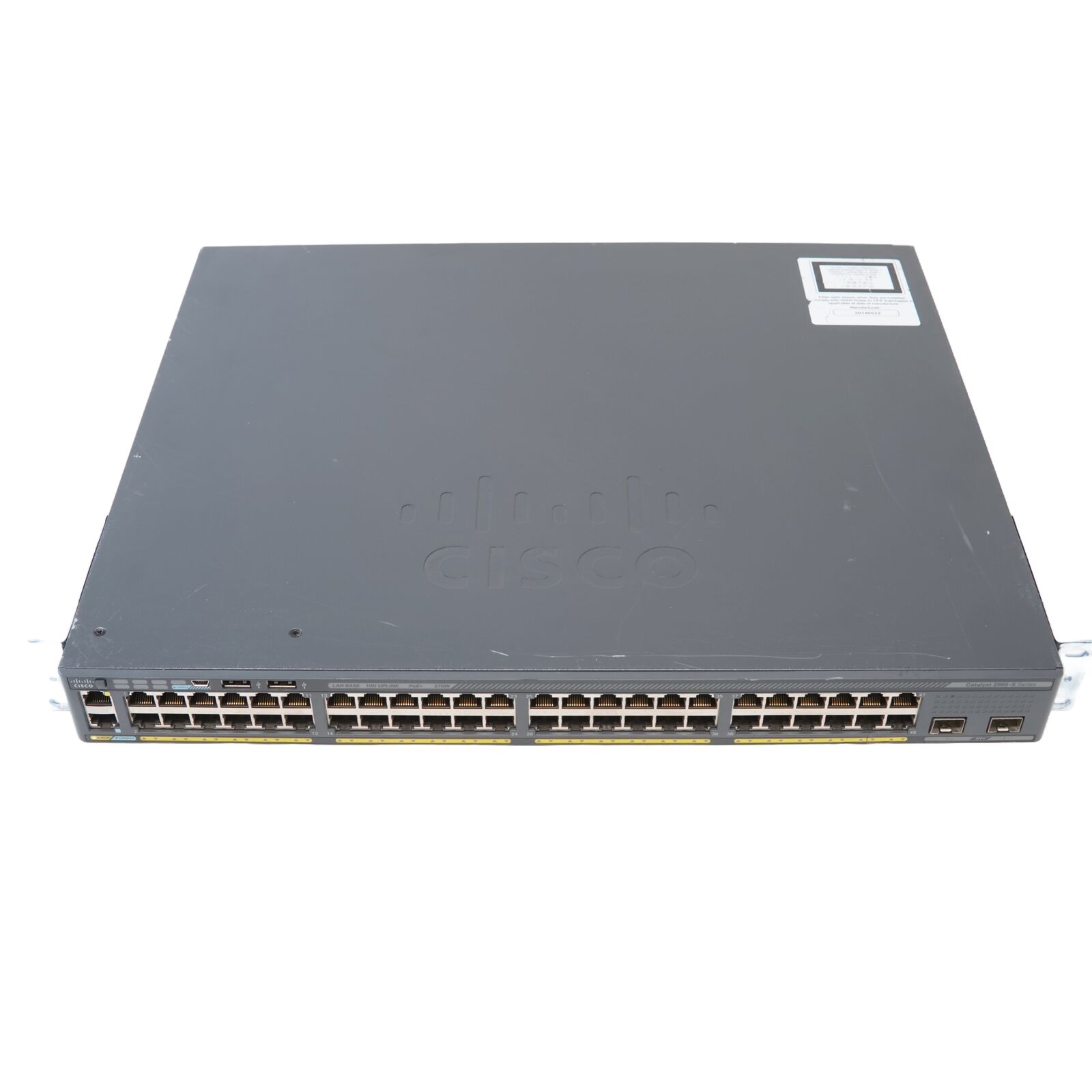 CISCO WS-C2960X-48LPD-L - 48-Port PoE Gigabit Switch