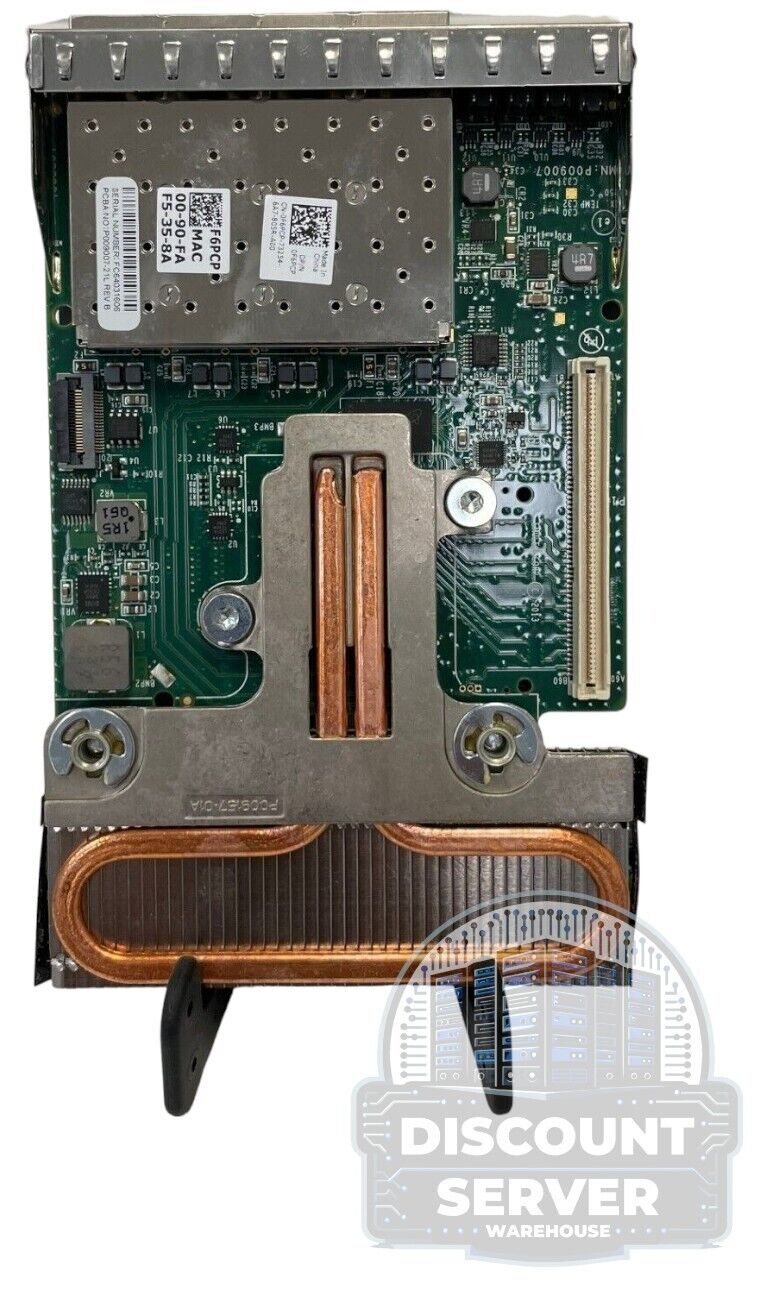 Dell (F6PCP) Quad Port 10GB SFP+ rNDC | Emulex OCM14104-UX-D
