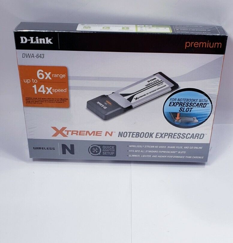 D-Link Xtreme N DWA-643 Wi-Fi adapter