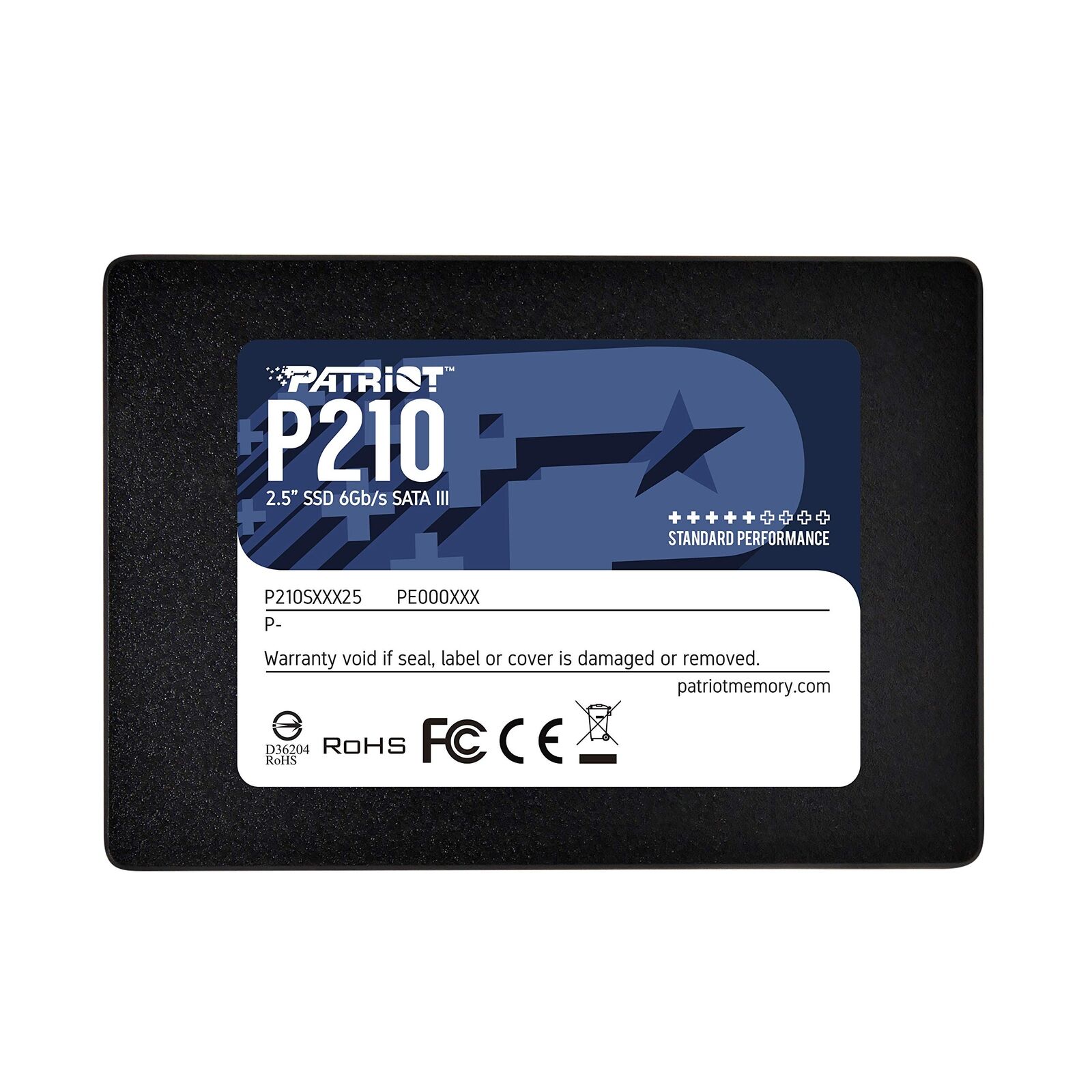 Patriot P210 SATA 3 2TB SSD 2.5 Inch