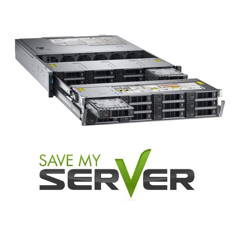 Dell PowerEdge R740XD2 Server | 2x 5218 - 2.3Ghz = 32 Cores | 512GB | 24x Trays