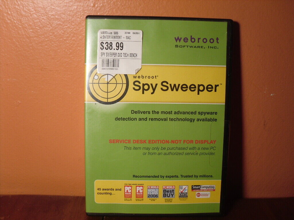Webroot Software Spy Sweeper Service Desk Edition