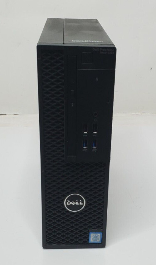 Dell Precision Tower 3420 SFF Desktop Intel Core i5-6500 3.20GHz 8GB RAM NO HDD