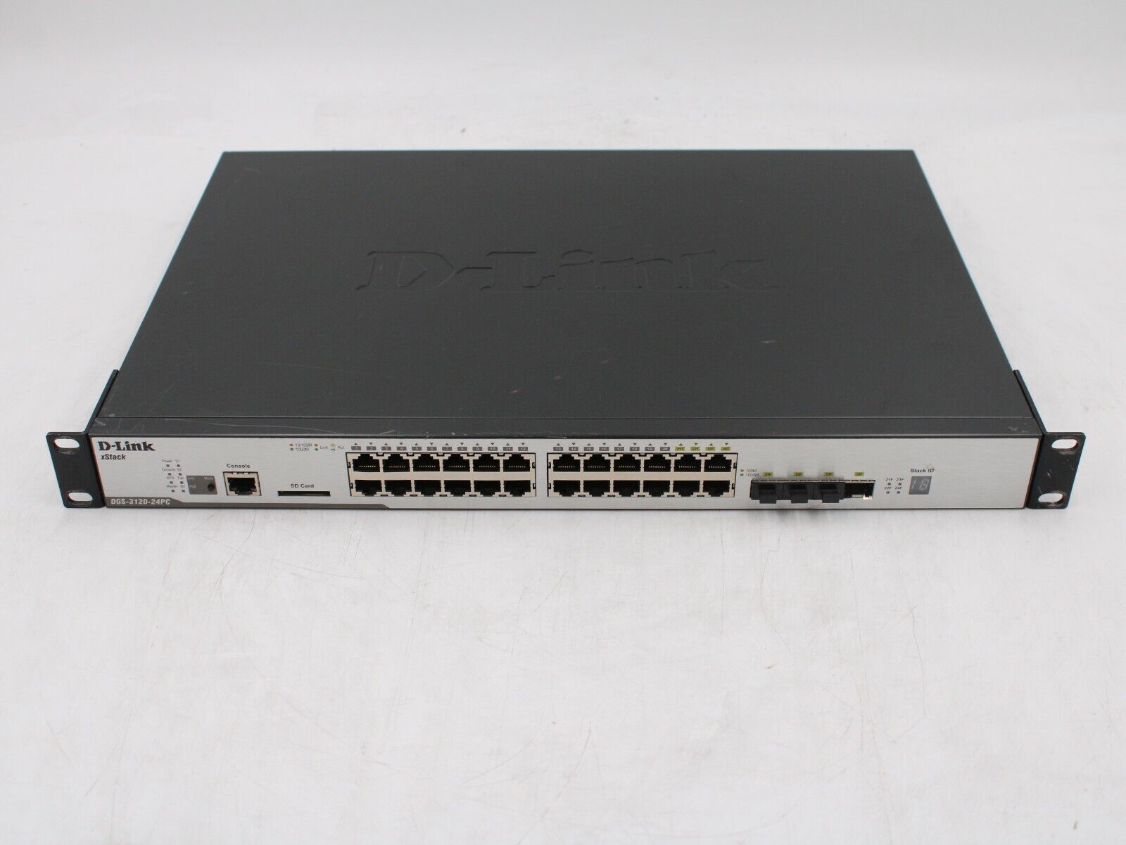D-Link DGS-3120-24PC 24-Port PoE Managed Network Switch TESTED