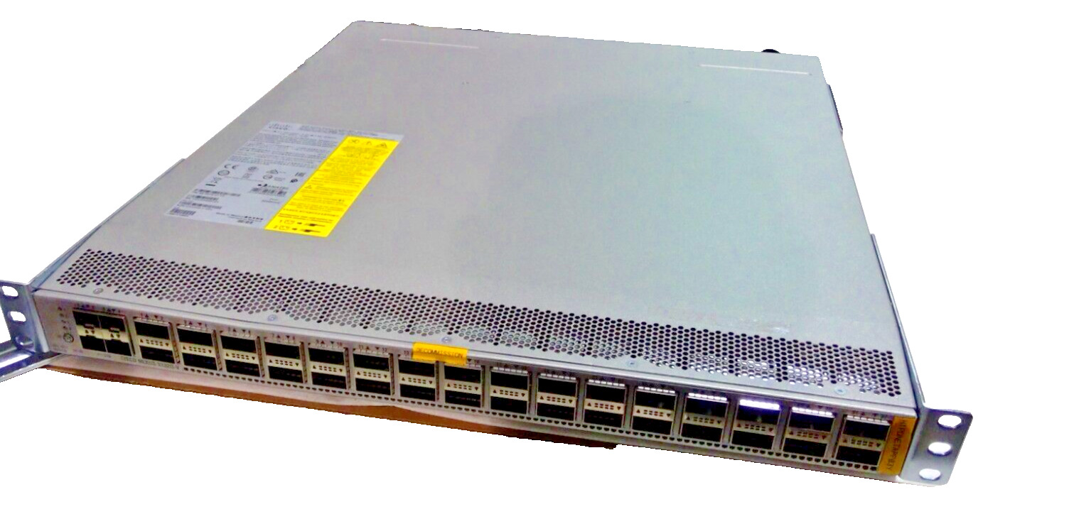 Cisco N3K-C3132Q-V 32x 40GB QSFP+ Front-to-Back Airflow Switch 68-5879-01