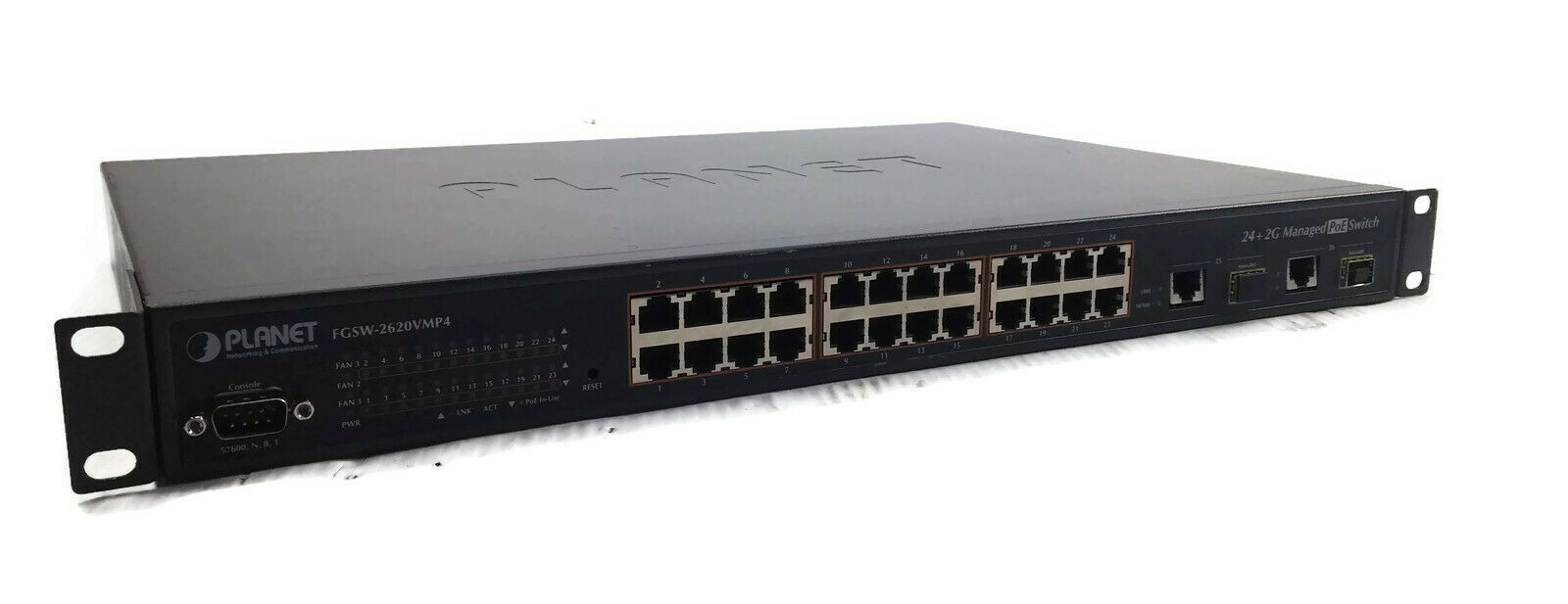 Planet Technology Managed Poe Switch 24 Port And 2 Port Gigabyte  Fgsw-2620vmp4 