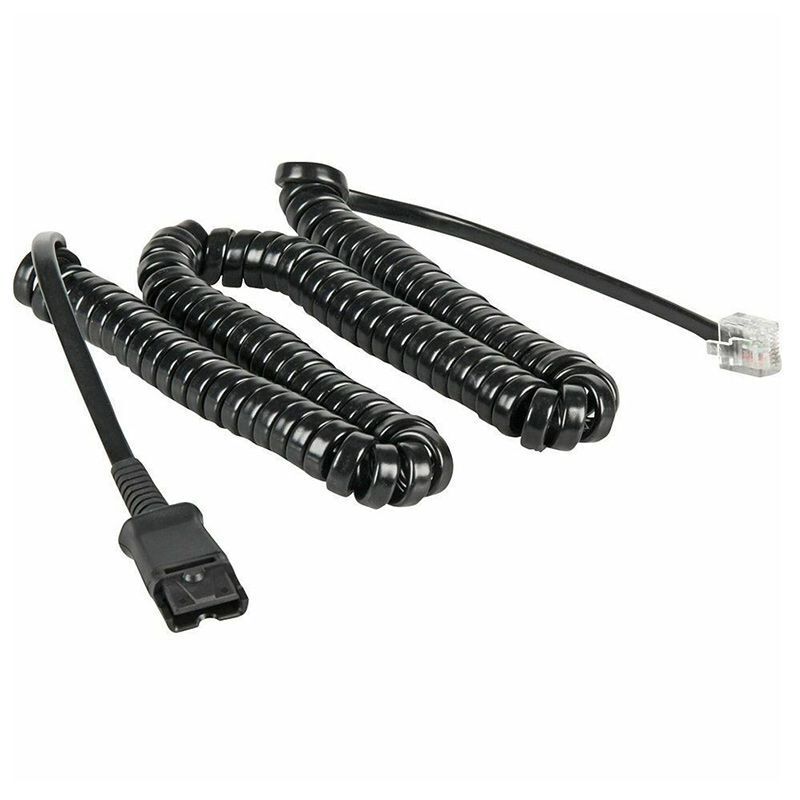 Plantronics U10P-S19 Headset Cable QD to RJ-45 Cable 38340-01
