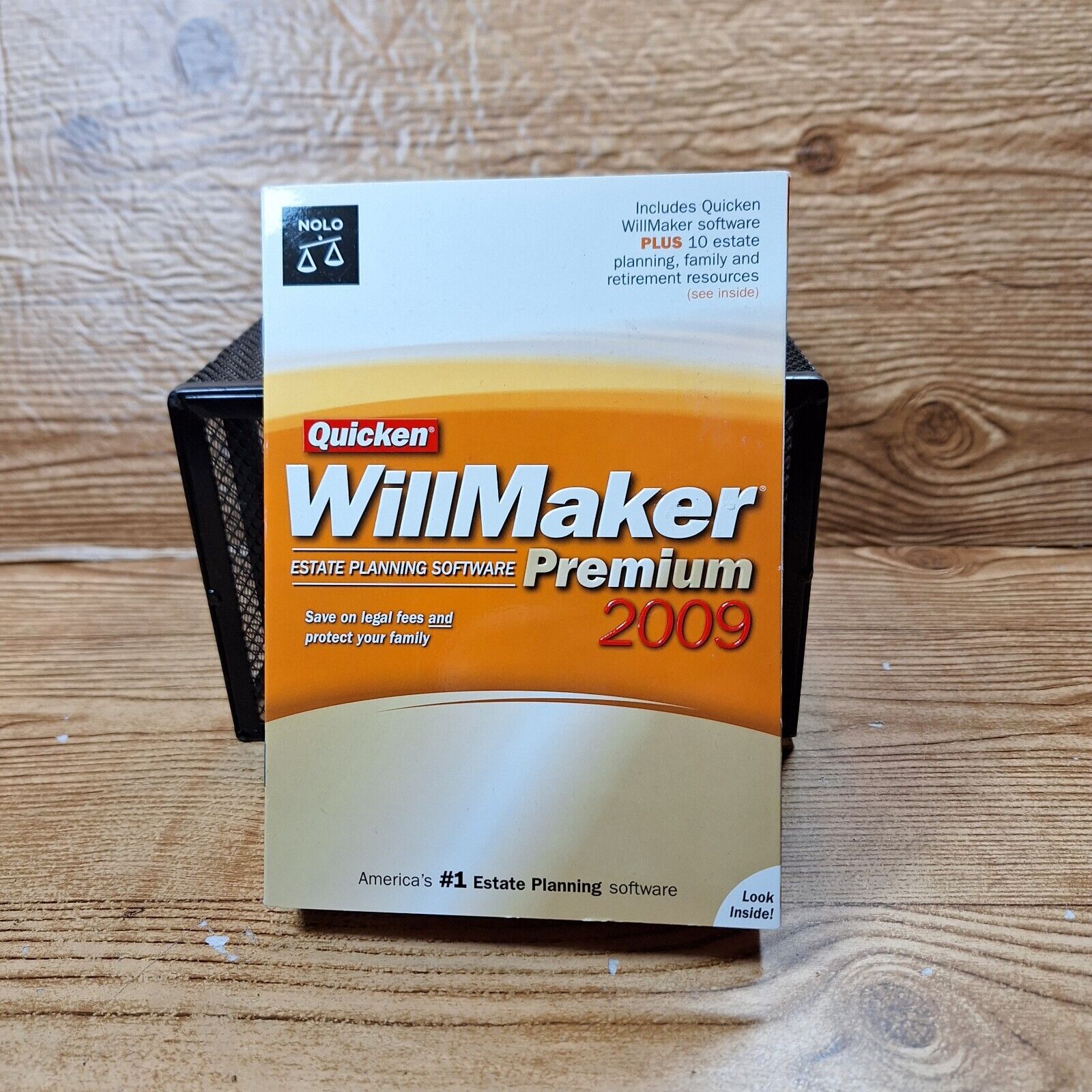 Quicken Willmaker Premium 2009 Estate Planning Software Windows 2000/XP/Vista 