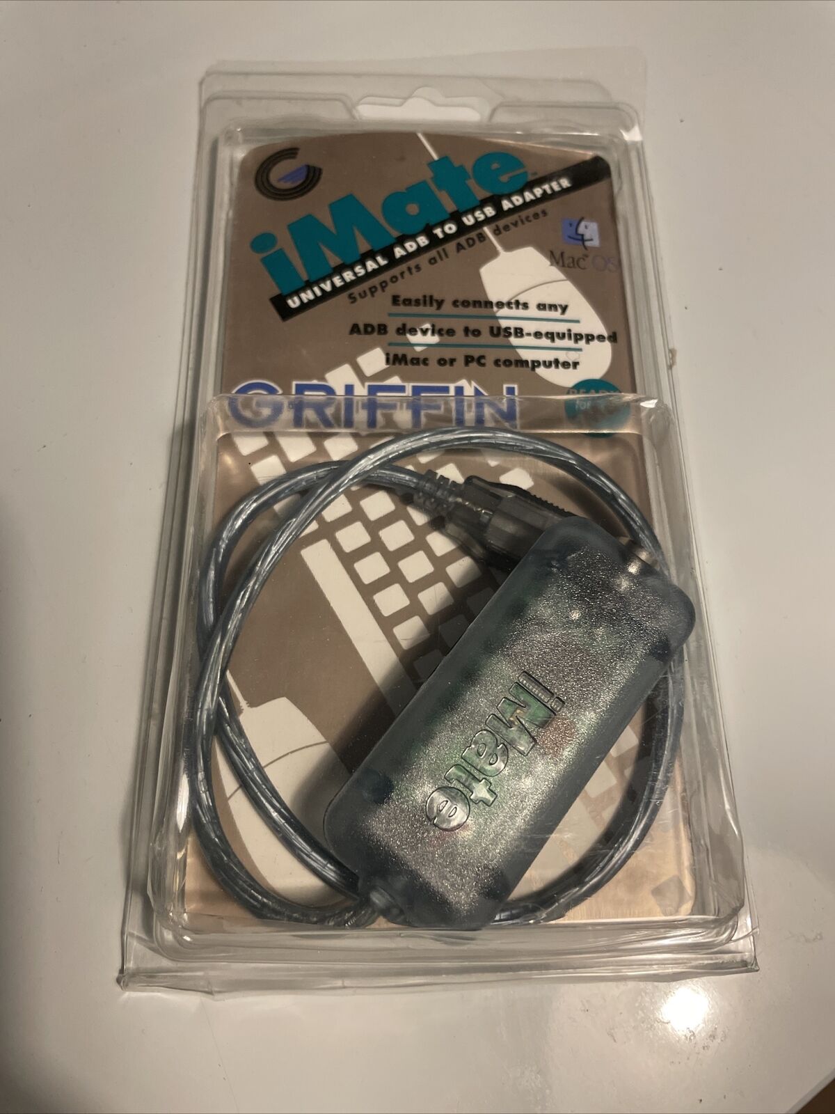Griffin iMate ADB to USB adapter for Vintage Macintosh ADB Keyboard and/or Mouse