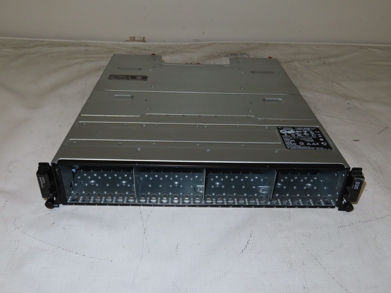Dell Compellent SC220 Direct Attached Storage Array - 2x 0TW47 Controllers - ...