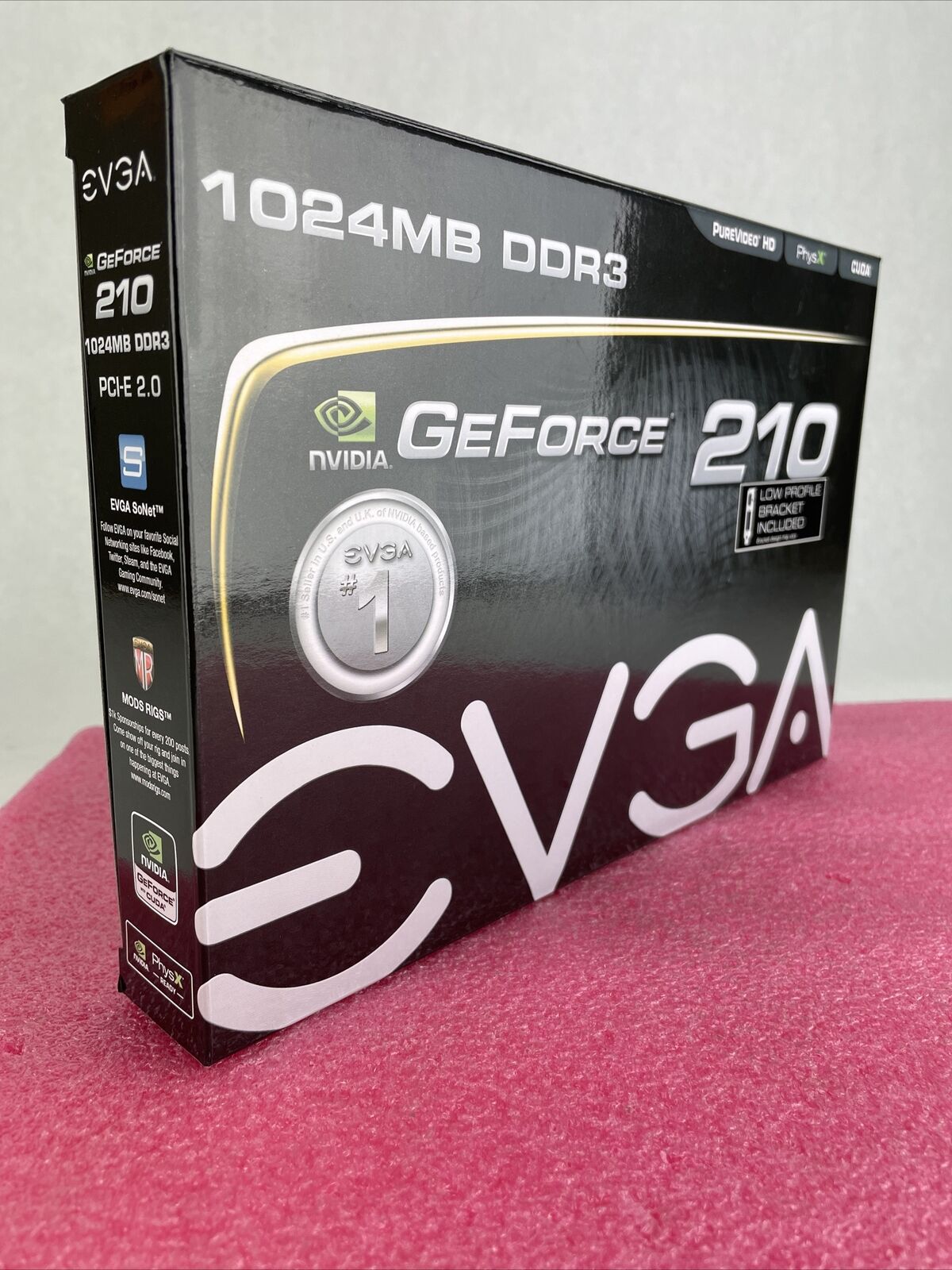EVGA GeForce 210 1GB GDDR3 PCIe Graphics Card