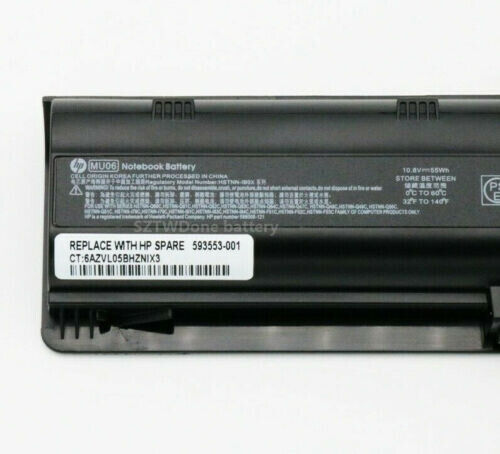 Genuine MU06 Battery for HP Pavilion CQ32 CQ42 CQ62 G4 G6 G7 G62 593553-001 MU09