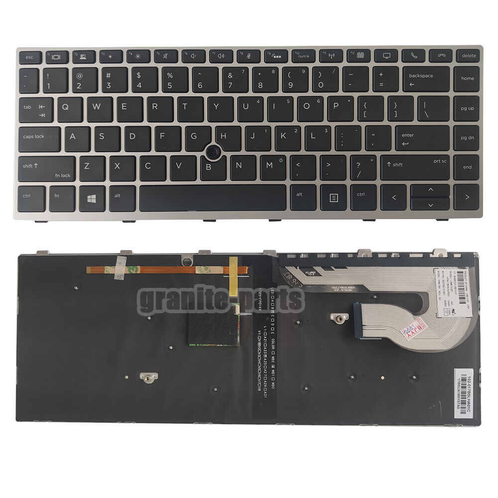 US Keyboard For HP Elitebook 840 G5 G6 745 G5 L14377-001 L11307-001 w/ Backlight