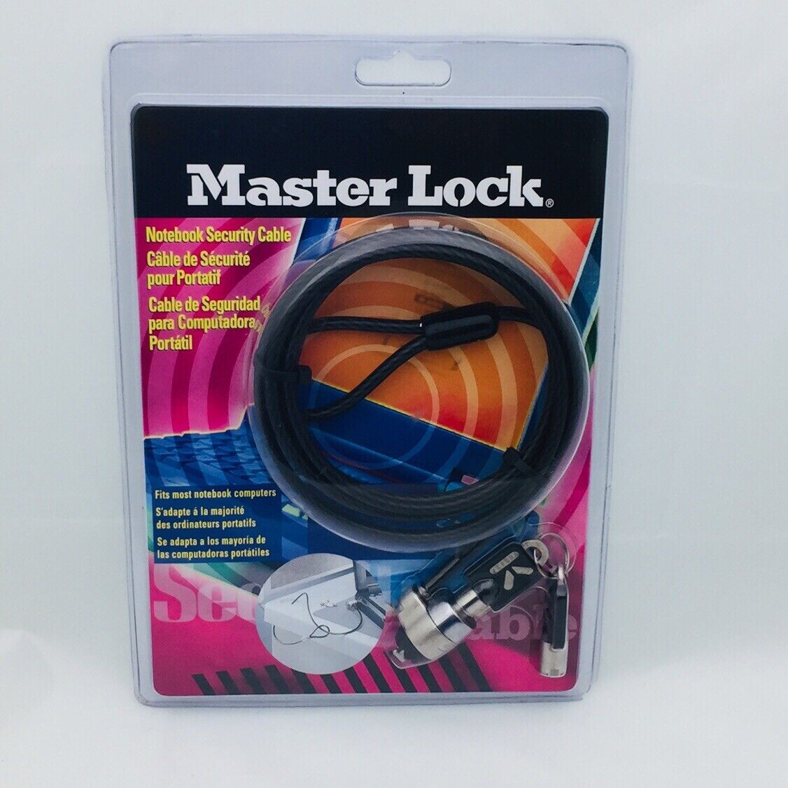 Masterlock Master Lock Notebook Security Lock Model # 64032D