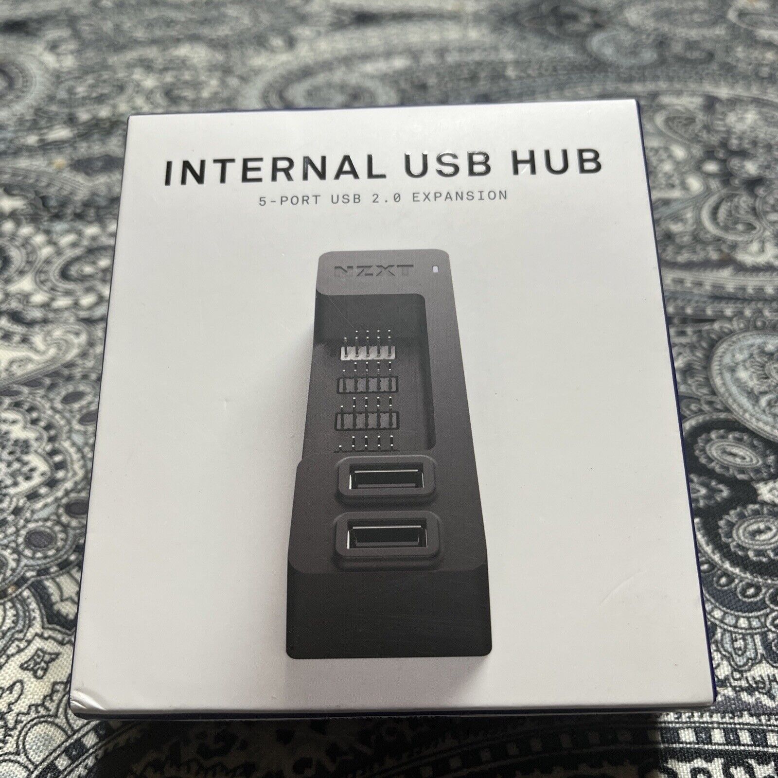 NZXT USB HUB 5-Port USB 2.0 Expansion AC-IUSBH-M1 - Brand New