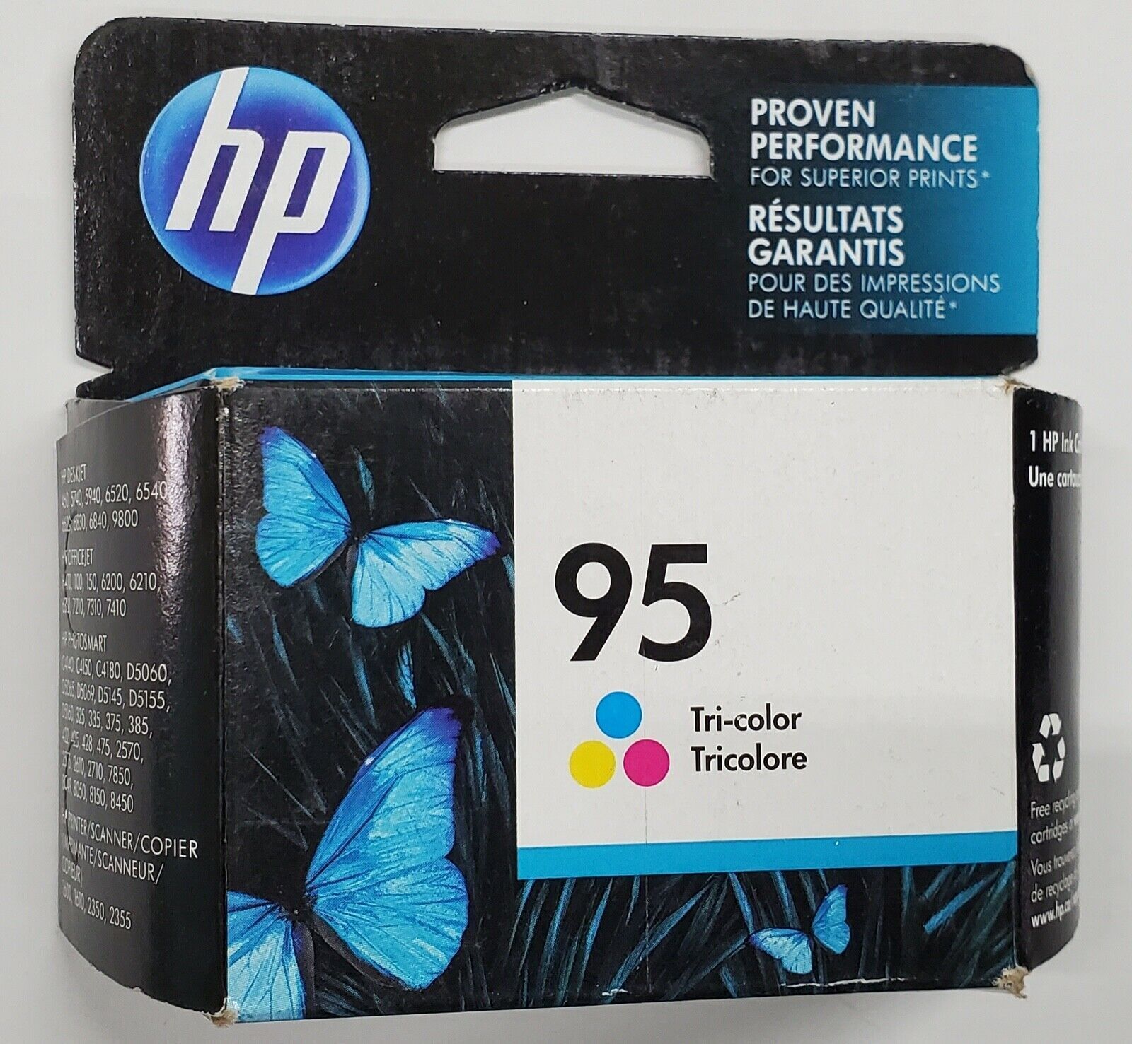 HP Genuine 95 Tri-color Ink Cartridge (C8766WN)