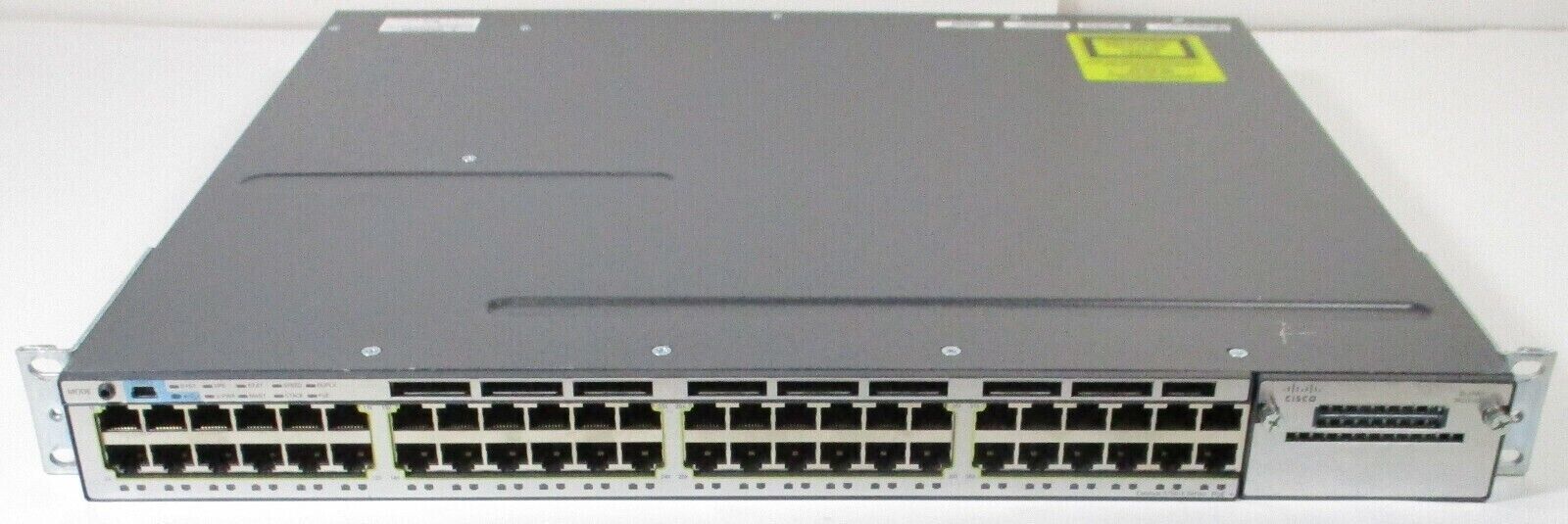 Cisco Catalyst WS-C3750X-48P-S - Poe+ Gigabit Switch SINGLE POWER