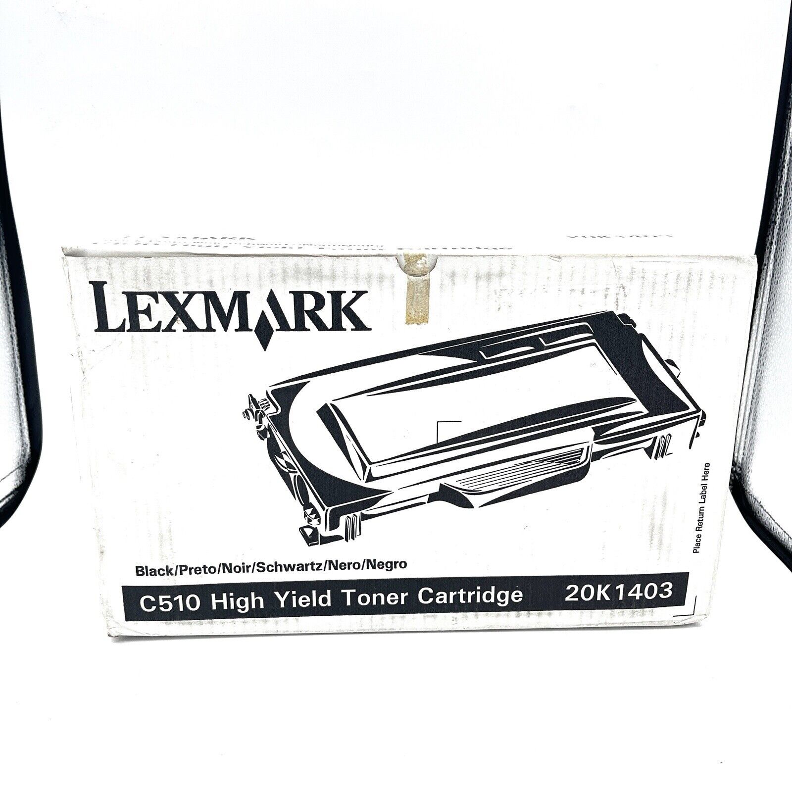 Genuine Lexmark 20K0503 Black Toner Cartridge For C510 NEW SEALED