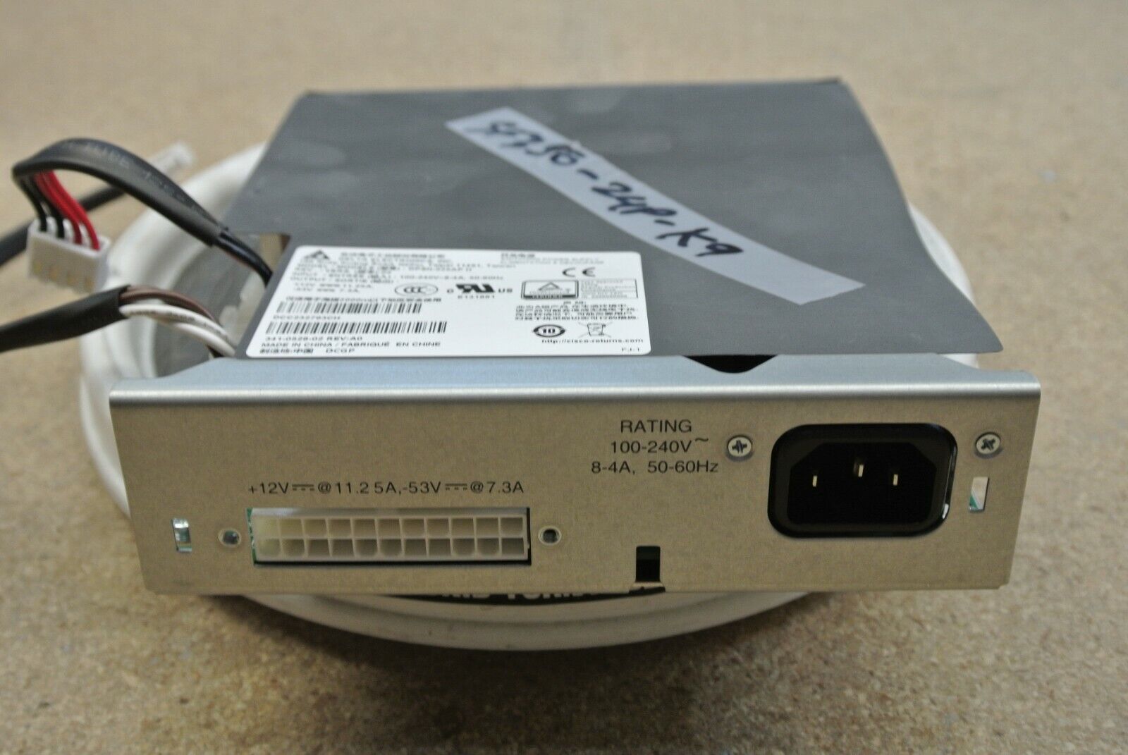 341-0528-02 REV: A0 Internal AC Power Supply for Cisco SF350-24P-K9 *A3 *Tested