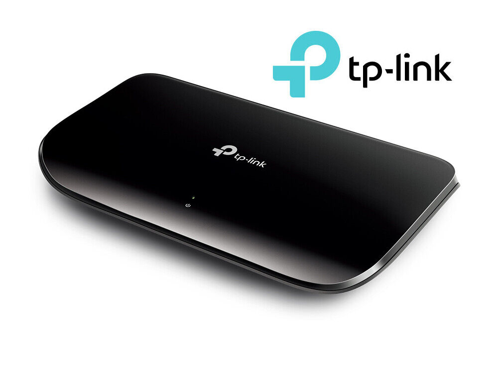 TP-LINK 8 Port Gigabit Network Desktop Ethernet Switch 1000Mbps - TL-SG1008D