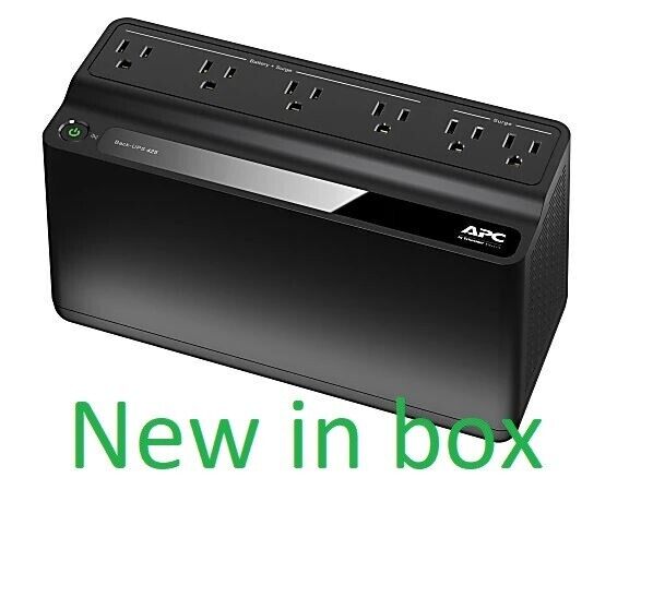 APC by Schneider Electric BE425M (New) UPS -  Power Supplies 6 Outlet 120V