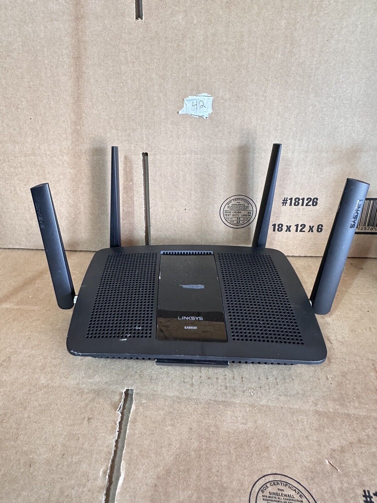 Linksys EA8500 Max-Stream AC2600 Dual-Band Wi-Fi Router NO Power Cord