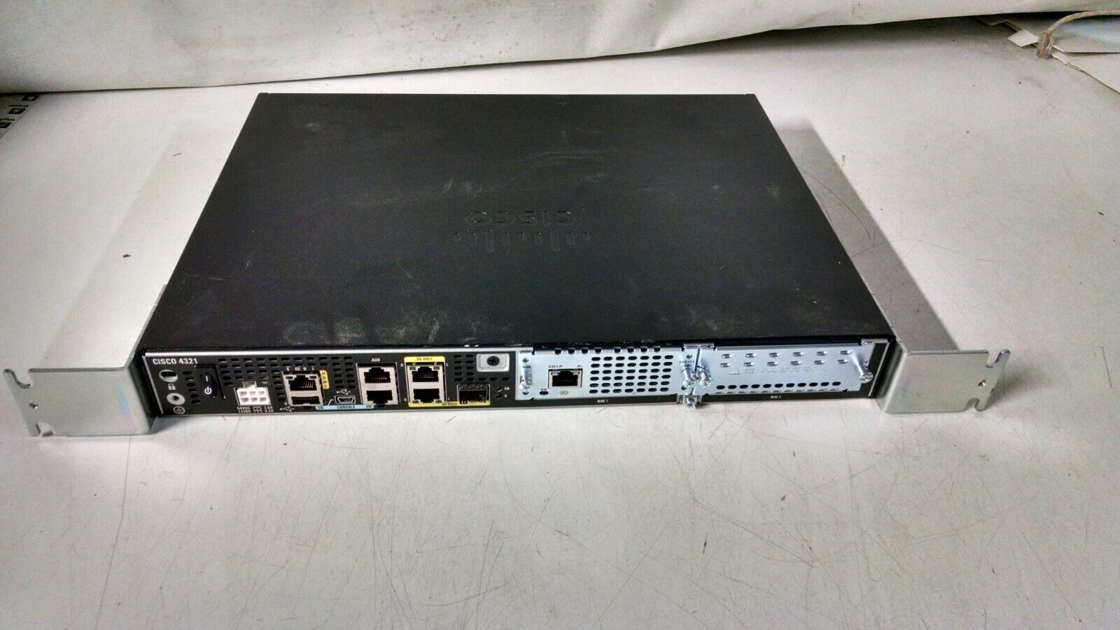 Cisco 4321 Integrated Services Router ISR4321/K9 - V04 NO POWER CORD 