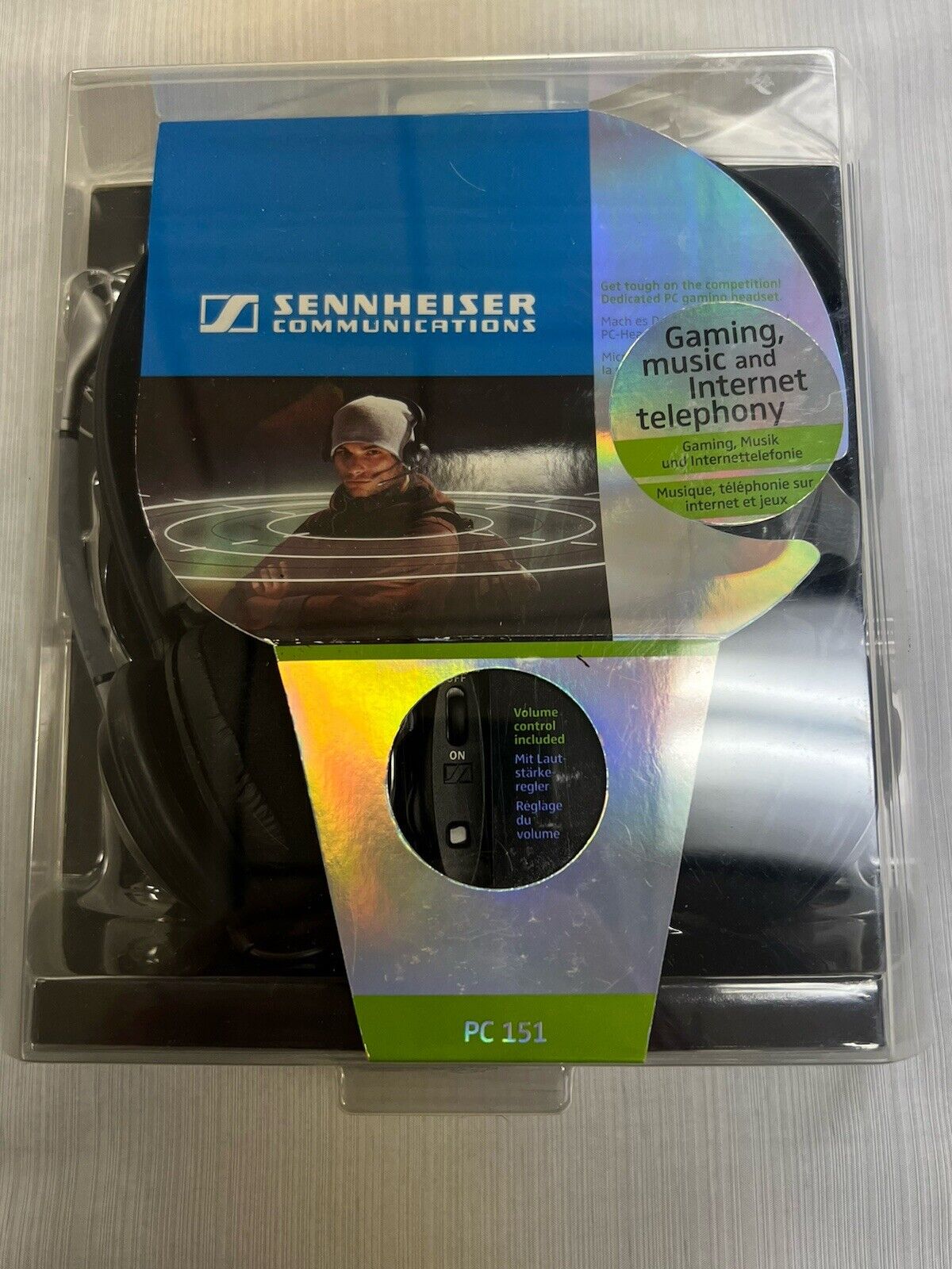 Sennheiser PC 151 Stereo Headset for Computer Games, VoIP and Skype