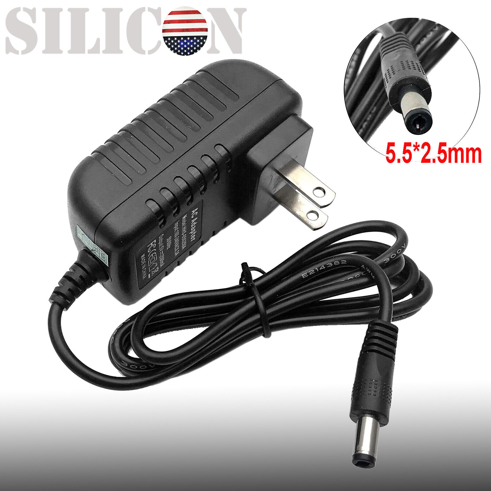 5V 2.5A AC/DC Adapter Charger Power Supply For D-Link DI-624 DI-704GU Router