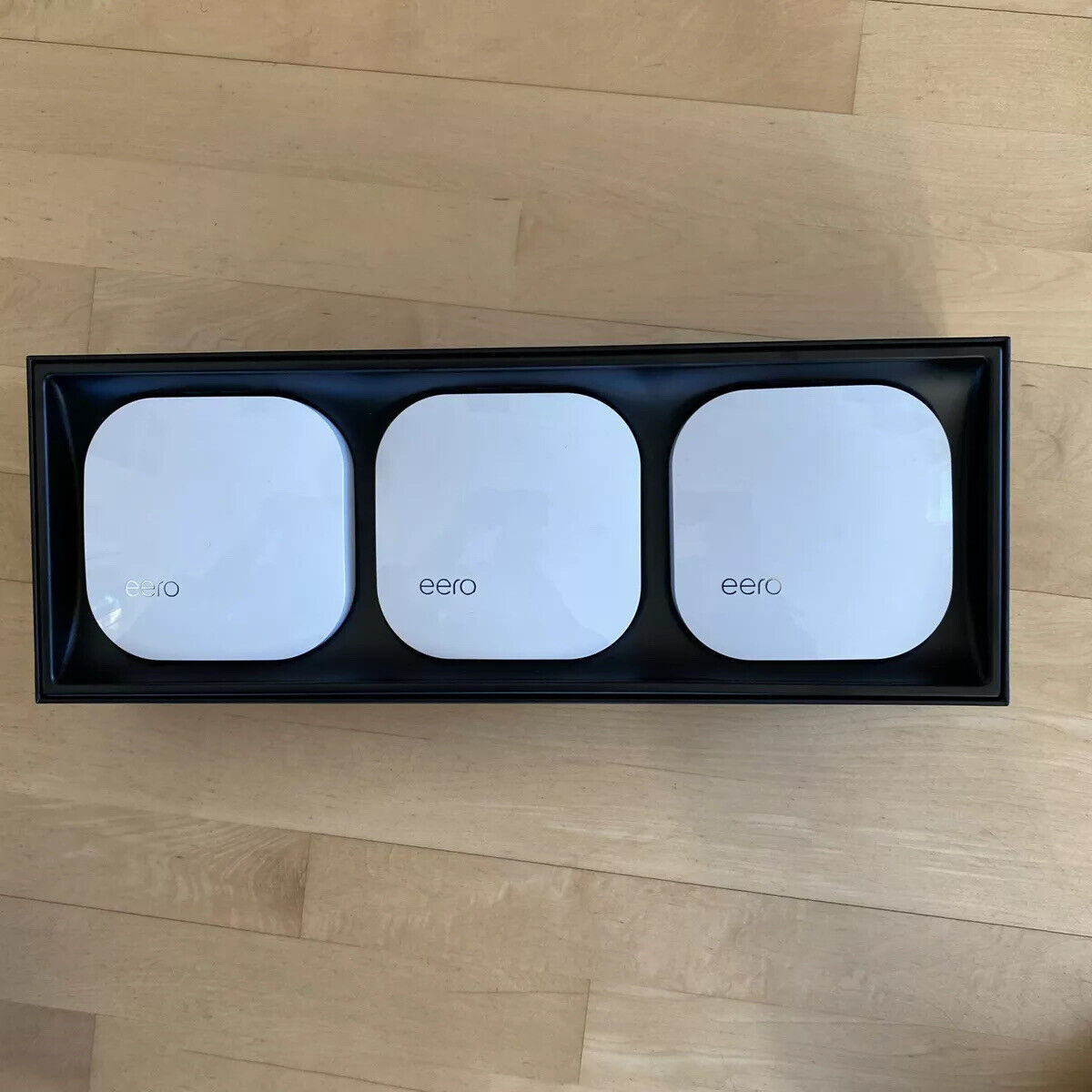 eero Pro Mesh 2nd Generation WiFi System, White - Set of 3