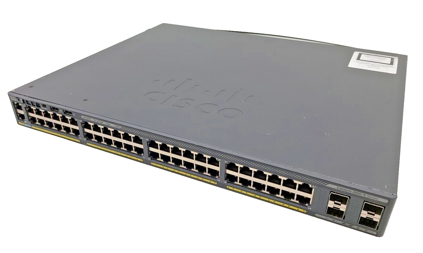 Cisco WS-C2960X-48LPS-L 48-Port Managed Gigabit Switch