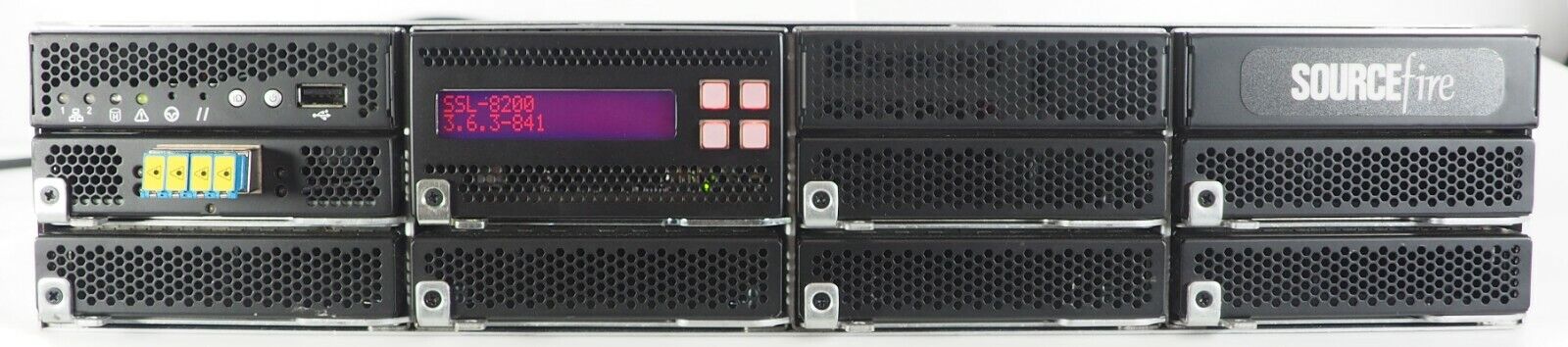 Cisco SourceFire SSL-8200 CHAS-2U-AC/DC System Appliance with 200GB SSD 