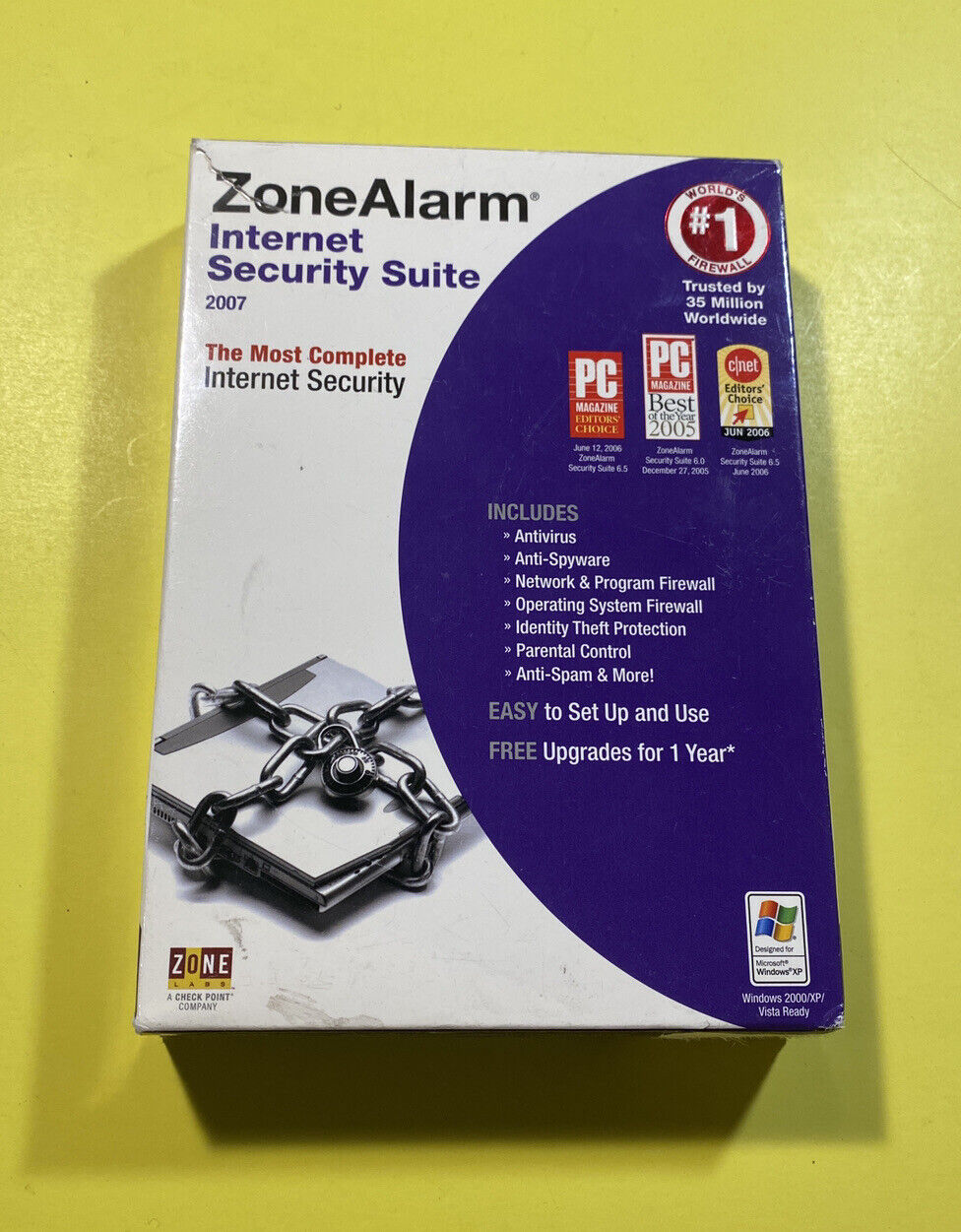 Zone Alarm Internet Security  Suite 2007