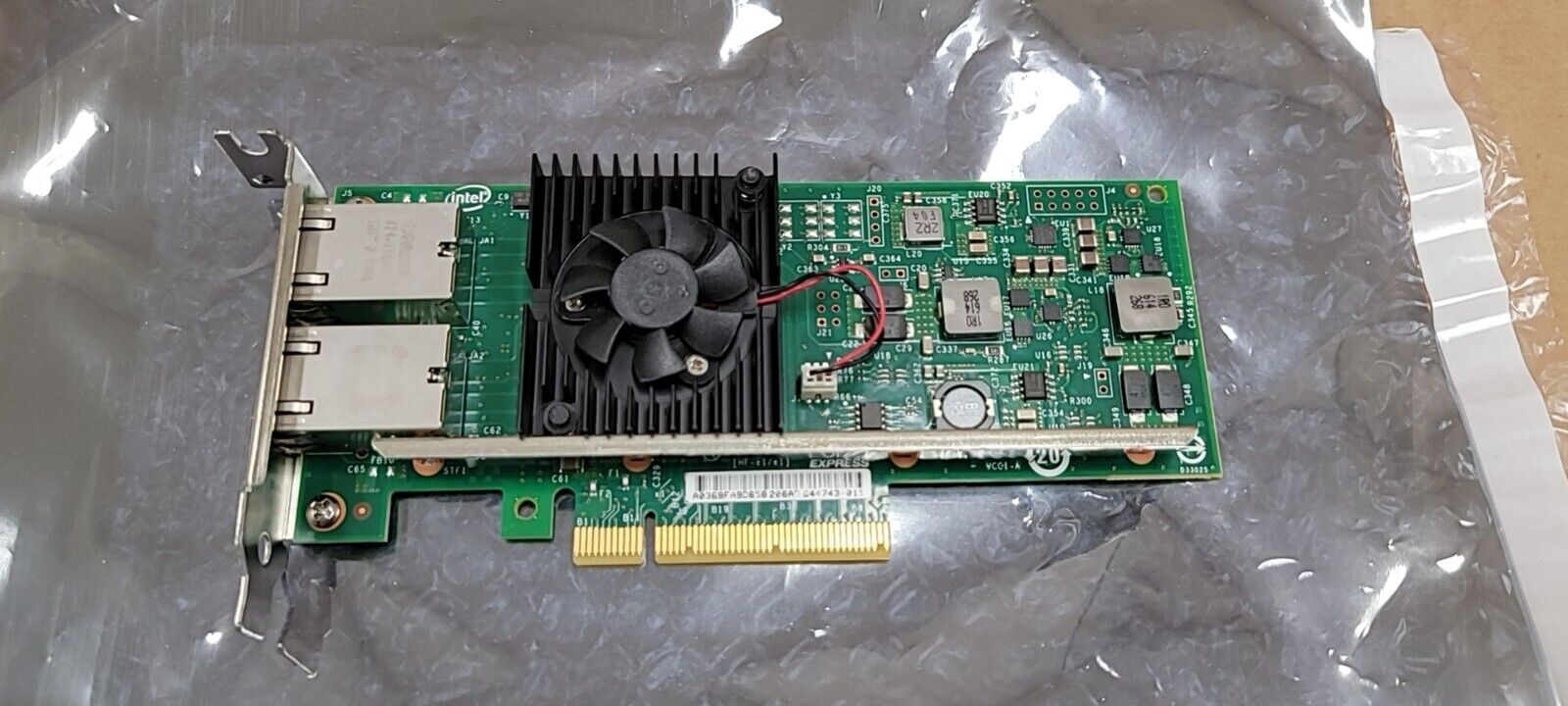 Genuine Dell/Intel X540-T2 Dual Port 10GbE Converged Network Adapter K7H46 3DFV8