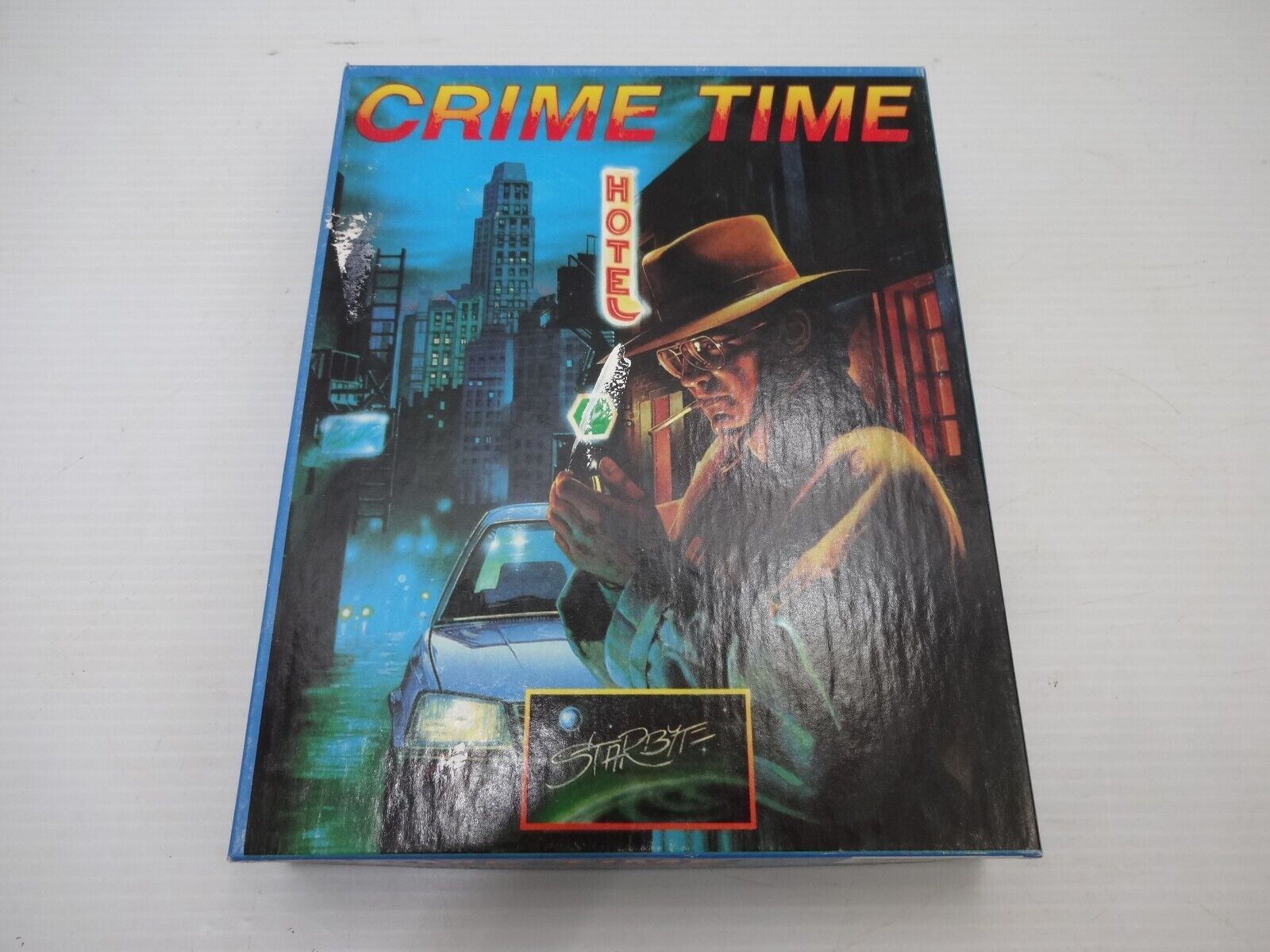 Vintage RARE 1991 Crime Time Game for IBM and Compatible Collectible