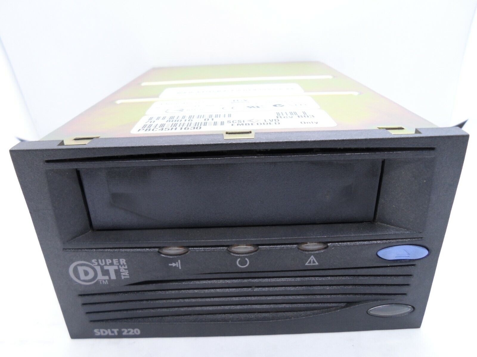 IBM SDLT220 SCSI Drive 110/220GB 59P6686 00N8015 TR-S13AA-MH 70-80016-01