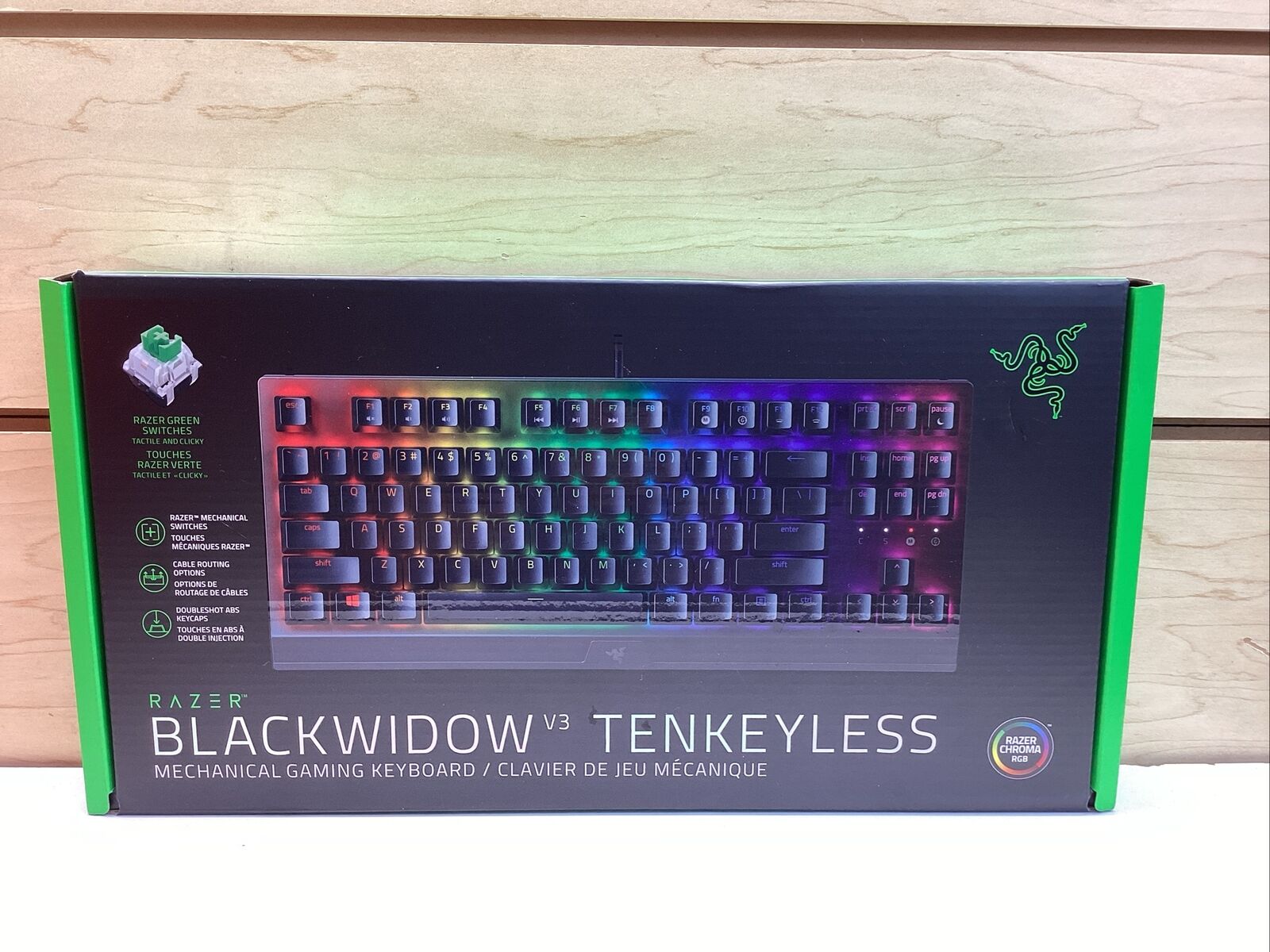 Razer BlackWidow V3 TKL Mechanical Gaming Keyboard BRAND NEW & FACTORY SEALED