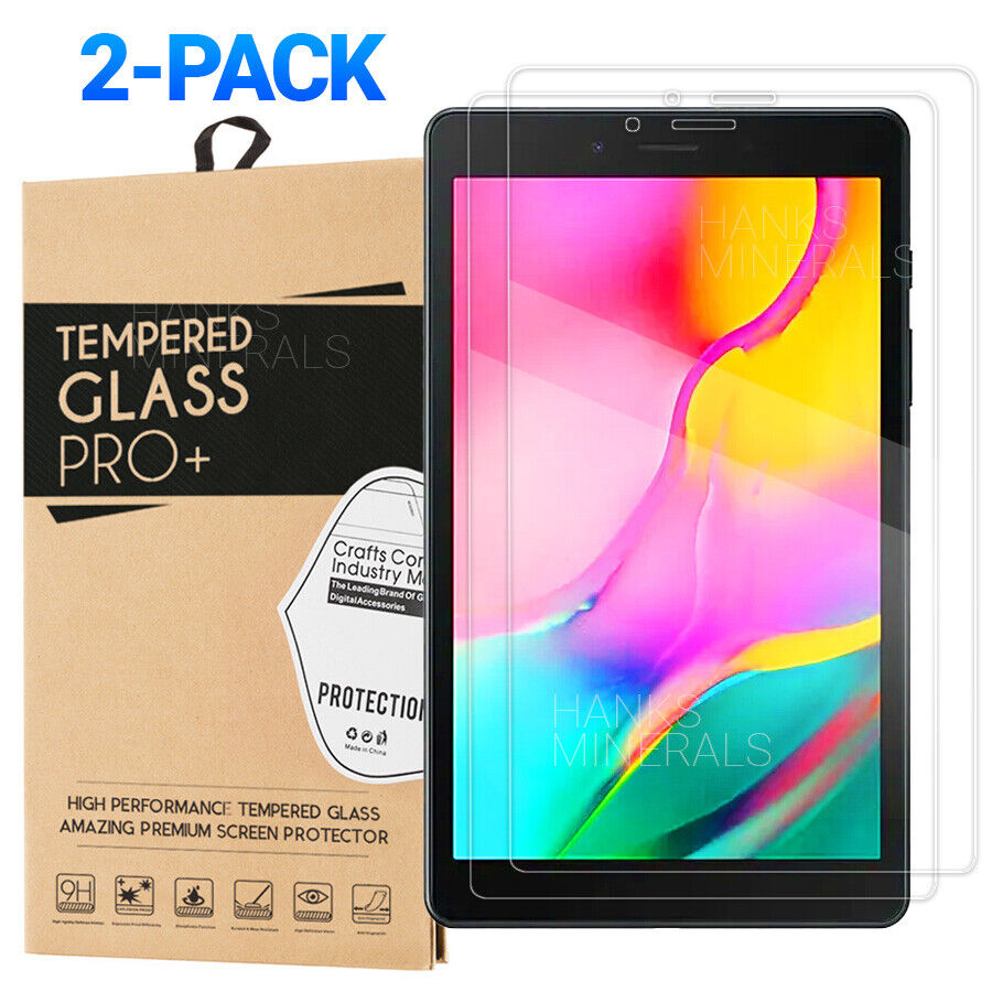 2-Pack Tempered Glass Screen Protector For Galaxy Tab A 8.0 8\